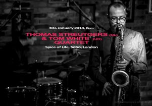 London UK,with the great trombone player Tom White
